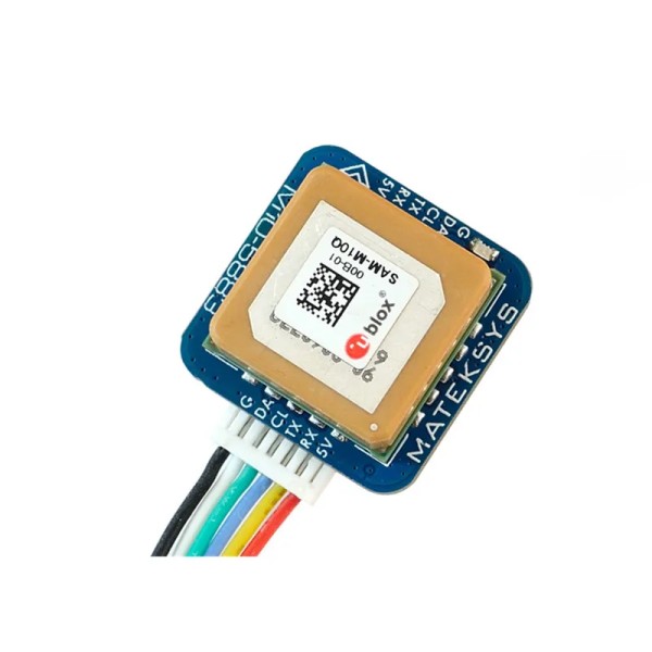 MATEK original, compatible con GNSS (GPS GLONASS, Galileo y BeiDou), ofrece una gran sensibilidad de RF para aviones no tripulados